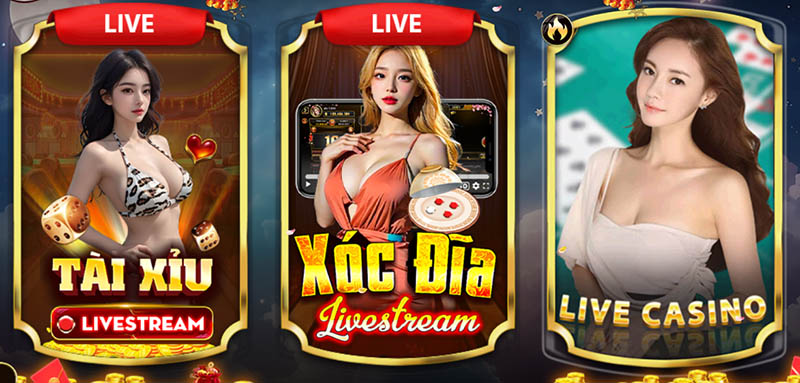 Tài xỉu livestream nơi bạn có thể theo dõi quá trình lắc xí ngầu thông qua livestream